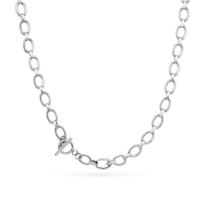 Padlock Necklace (Silver)
