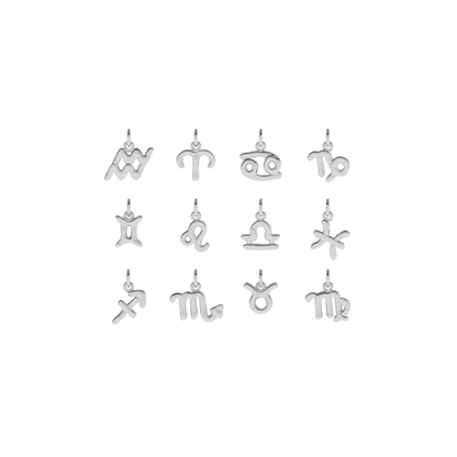 Made Mine Fine Charm - Molten Zodiac (Silver)