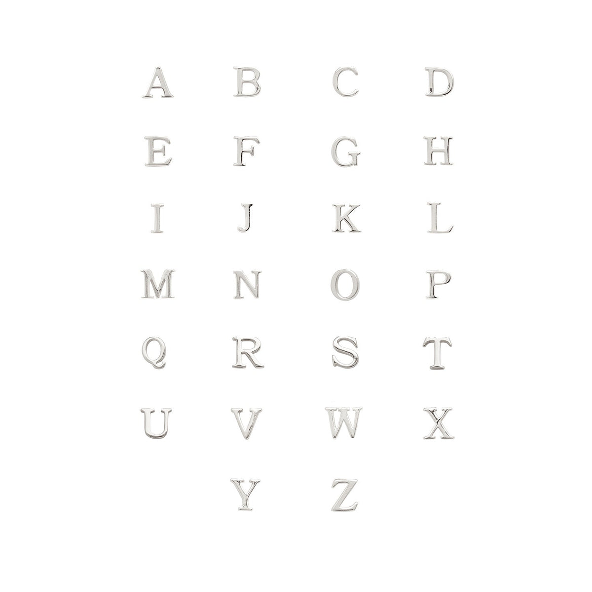 Didot Initial (Silver)