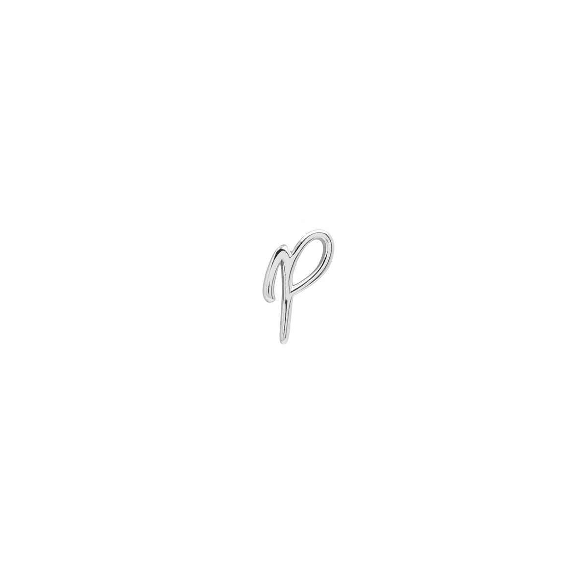 Made Mine Script Letter Bracelet (Silver)
