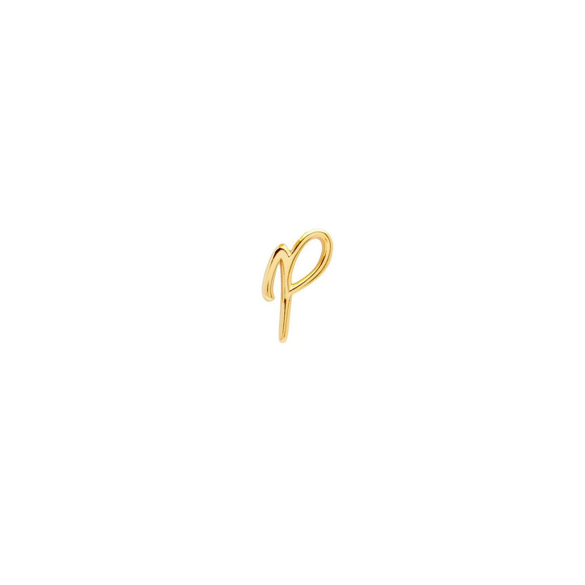 Made Mine Script Letter Bracelet (Gold) - JJ