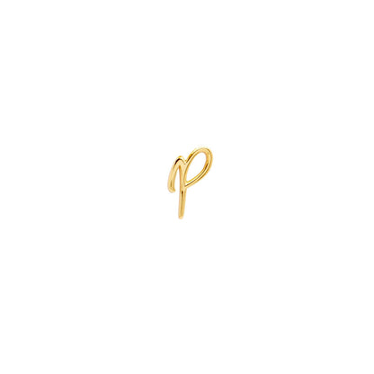 Made Mine Script Letter Bracelet (Gold) - JJ