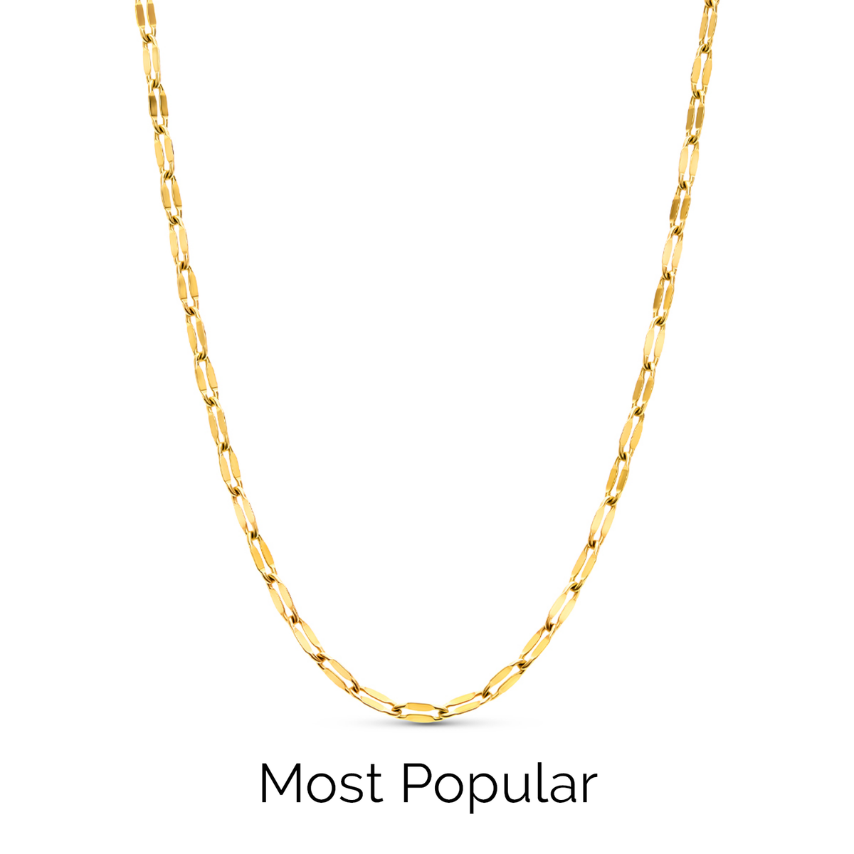 Round Photo Locket Sphere Necklace (Gold)