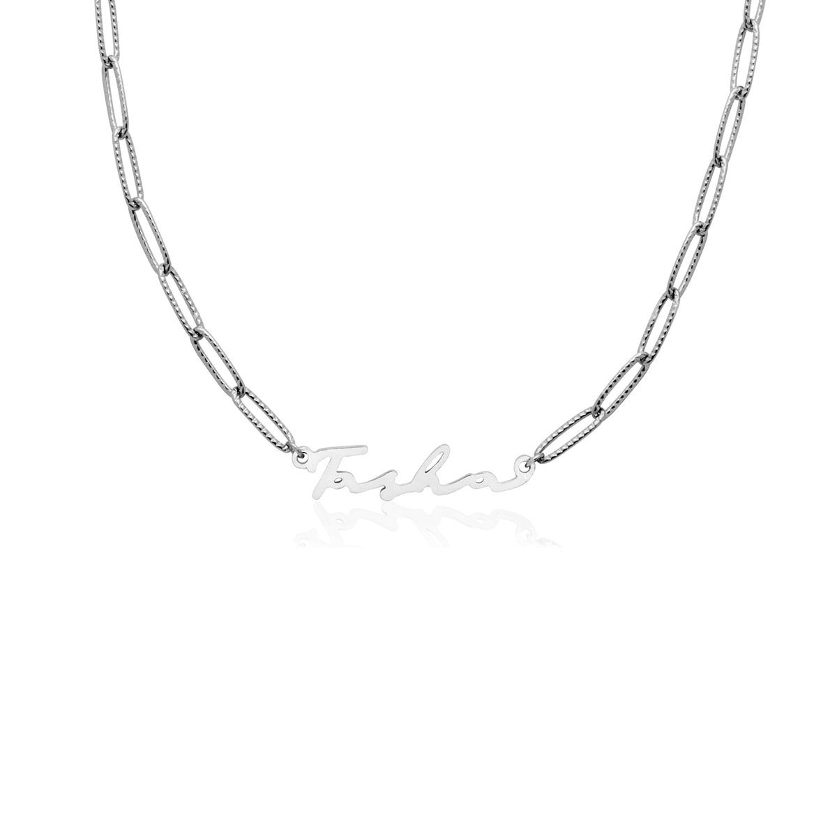 Signature Name Necklace (Silver)