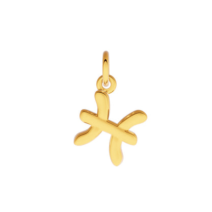 Made Mine Fine Charm - Molten Zodiac (Gold)