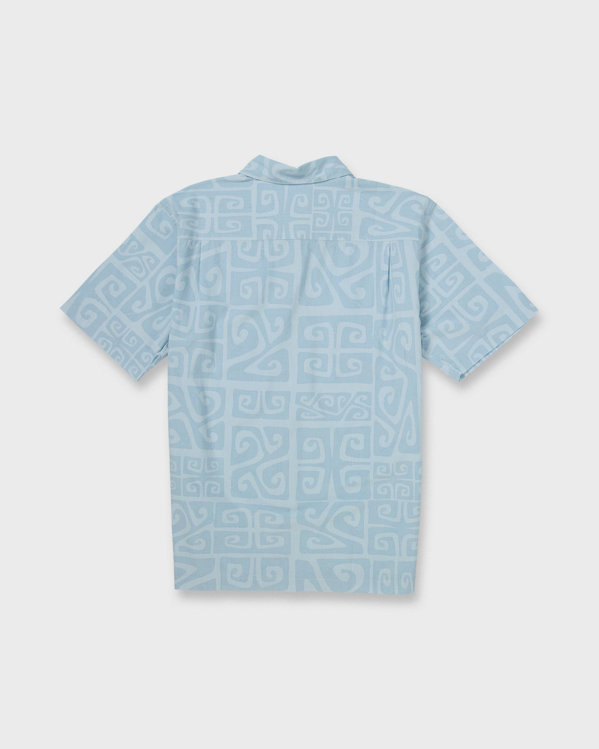Waterman Tiki Beach Short Sleeve Shirt - Skyway