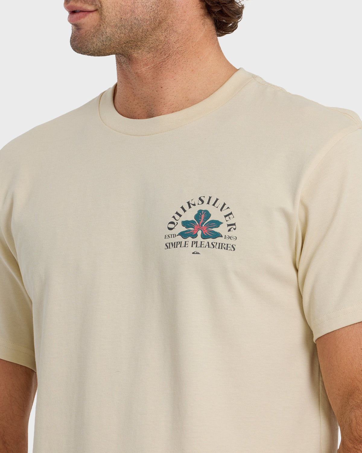 Pleasures Classic Short Sleeve T-Shirt - Bone White
