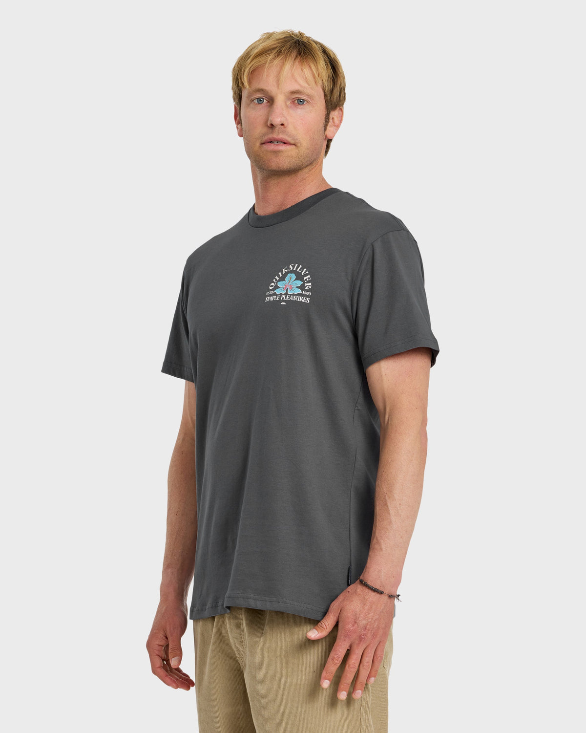 Pleasures Classic Short Sleeve T-Shirt - Iron Gate