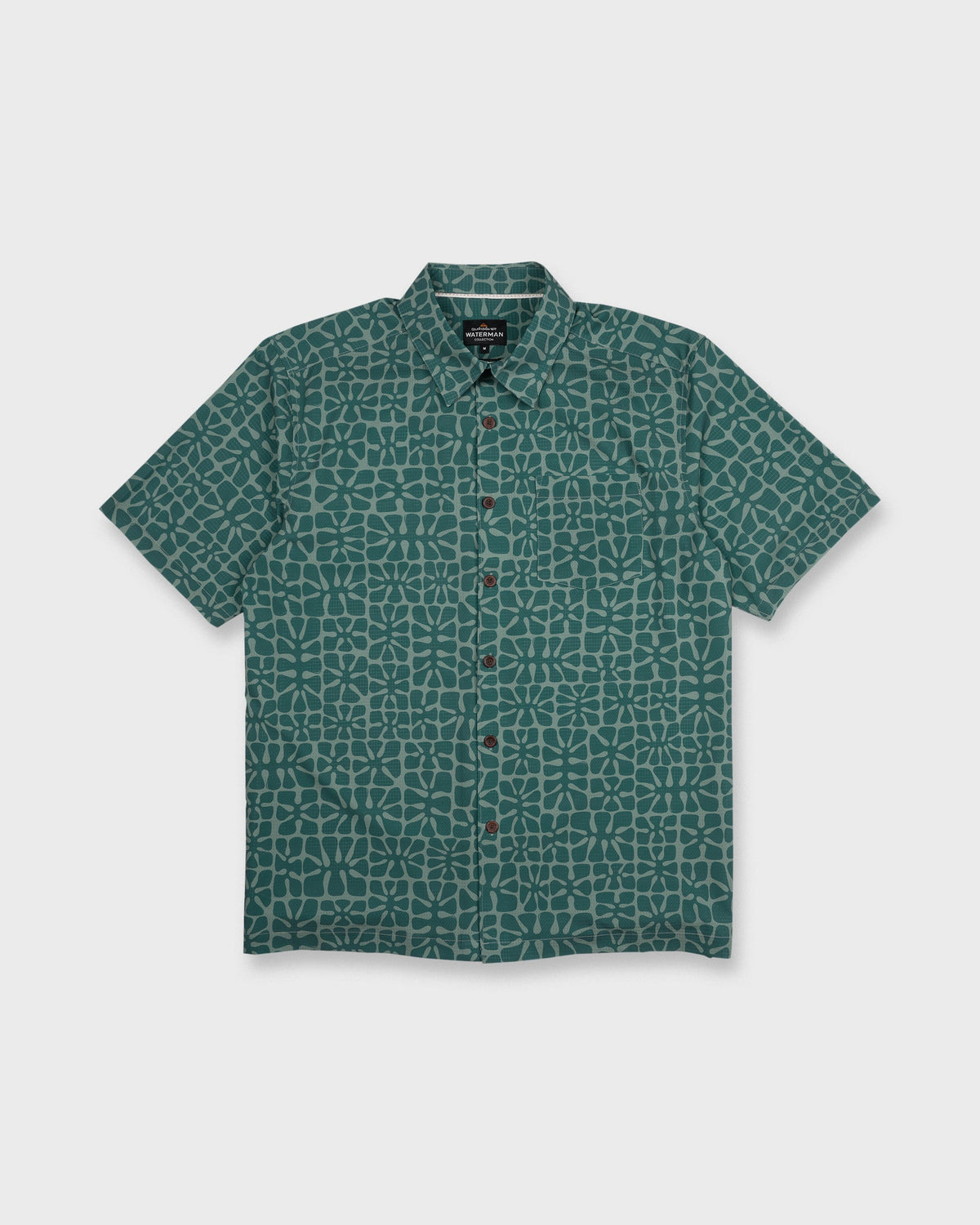 Waterman Coral Sea Performance Short Sleeve Shirt - North Atlantic