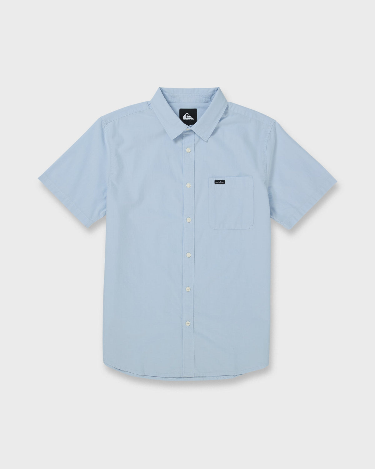 Shore Break Classic Short Sleeve Button-Up Shirt - Skyway