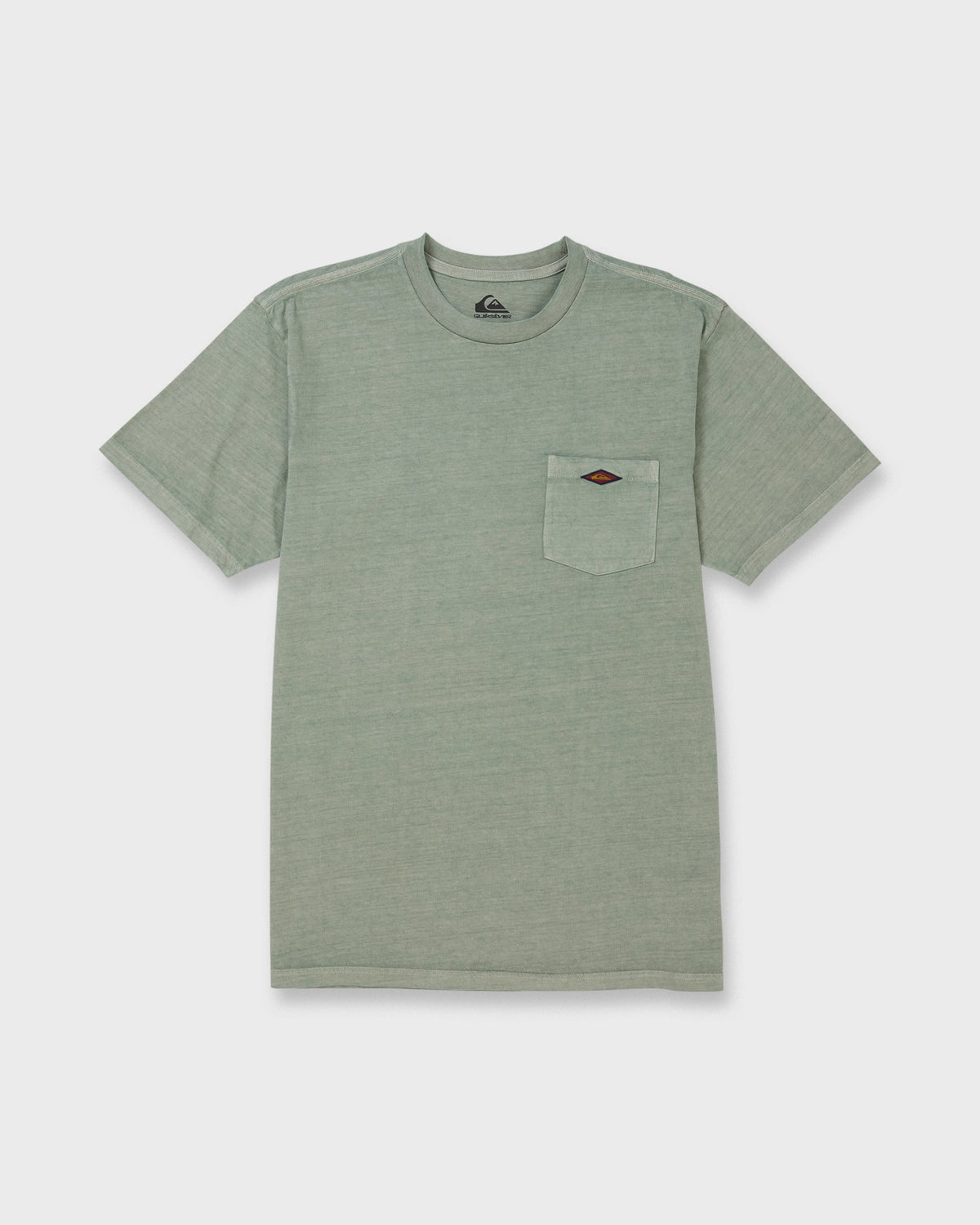 Saltwater Pigment-Dyed Short Sleeve Pocket Tee - Lily Pad