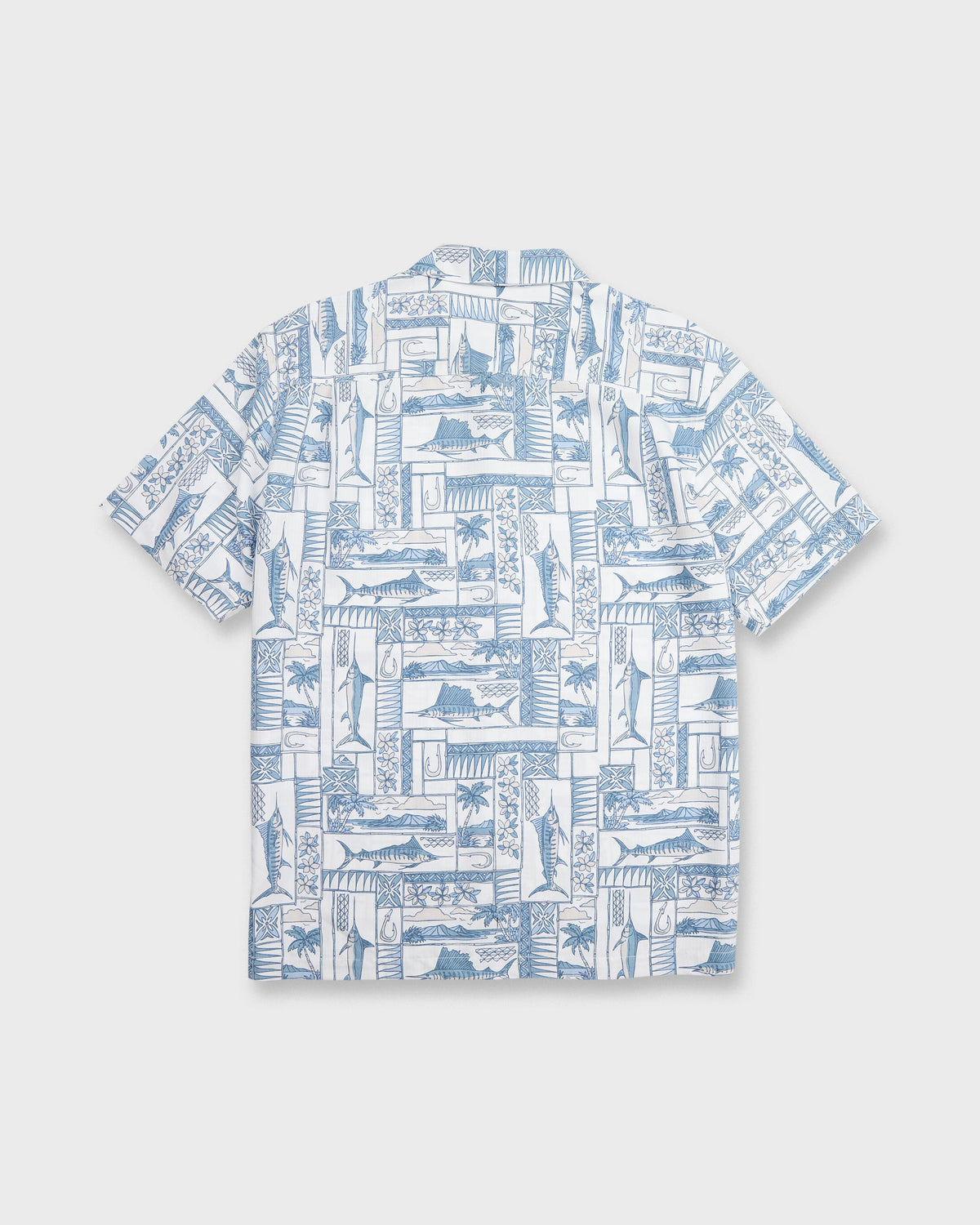 Waterman East Cape Short Sleeve Woven Shirt - White