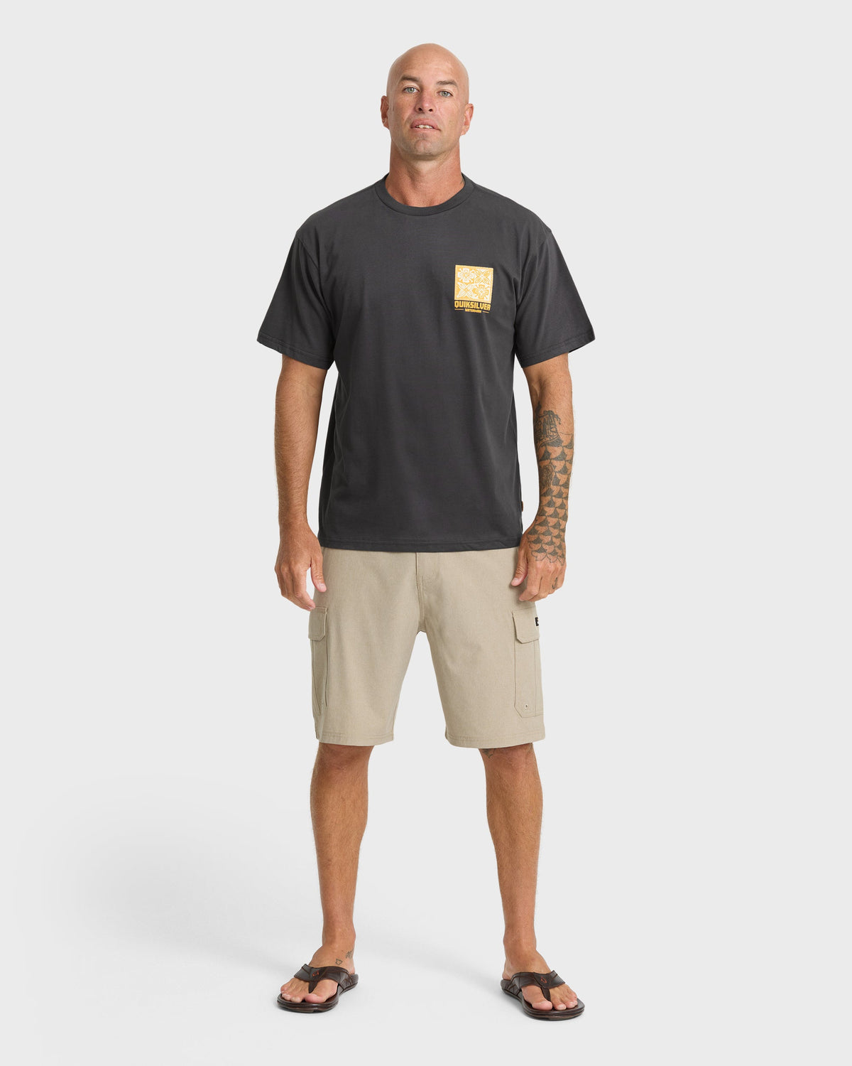 Waterman In The Elements Classic Short Sleeve Cotton T-Shirt - Phantom