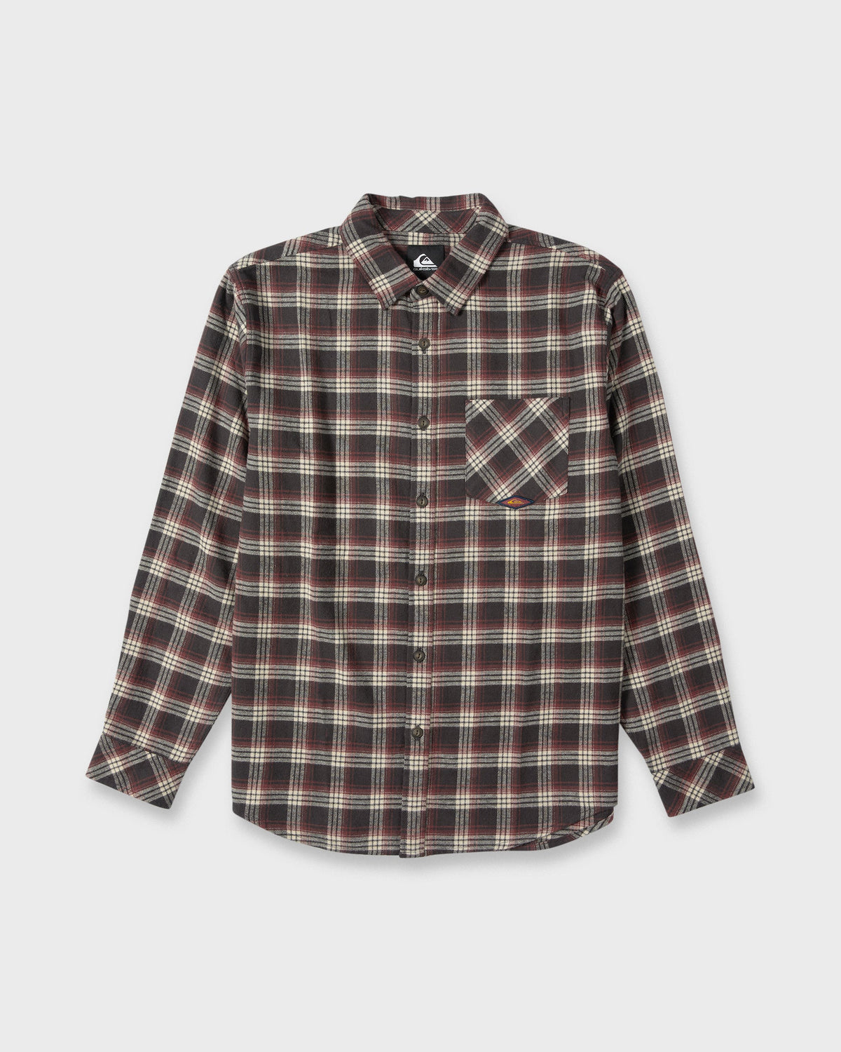 Saltwater Long Sleeve Flannel Shirt - Phantom