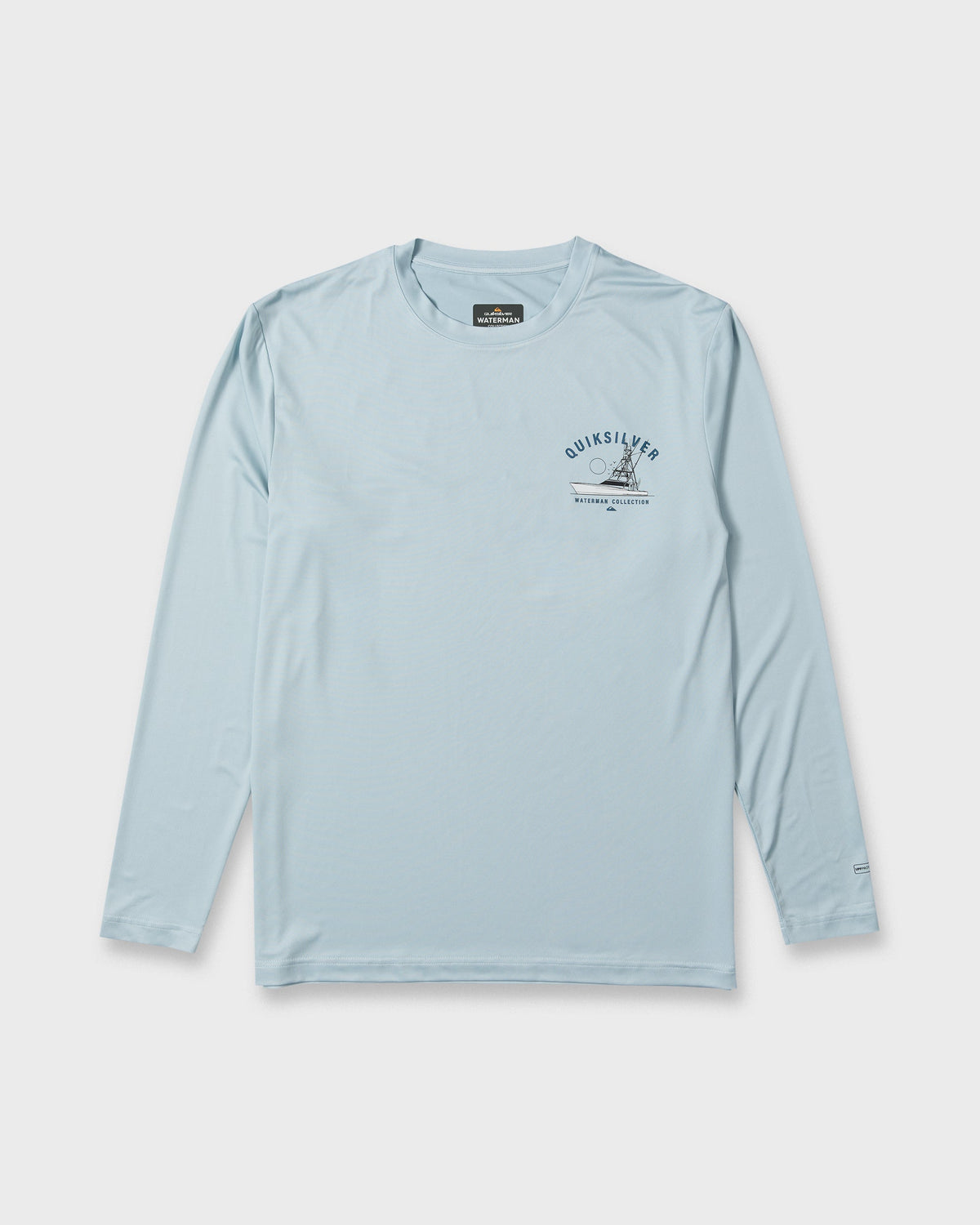 Waterman Offshore Angler 50 UPF Long Sleeve Surf Tee - Skyway