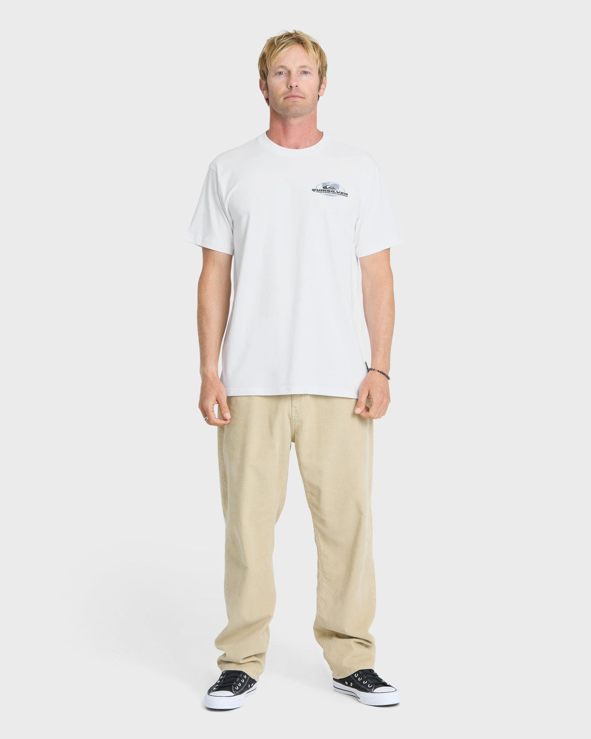 My World Knit Short Sleeve T-Shirt - White