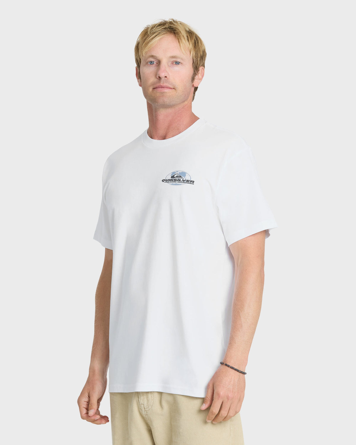My World Knit Short Sleeve T-Shirt - White