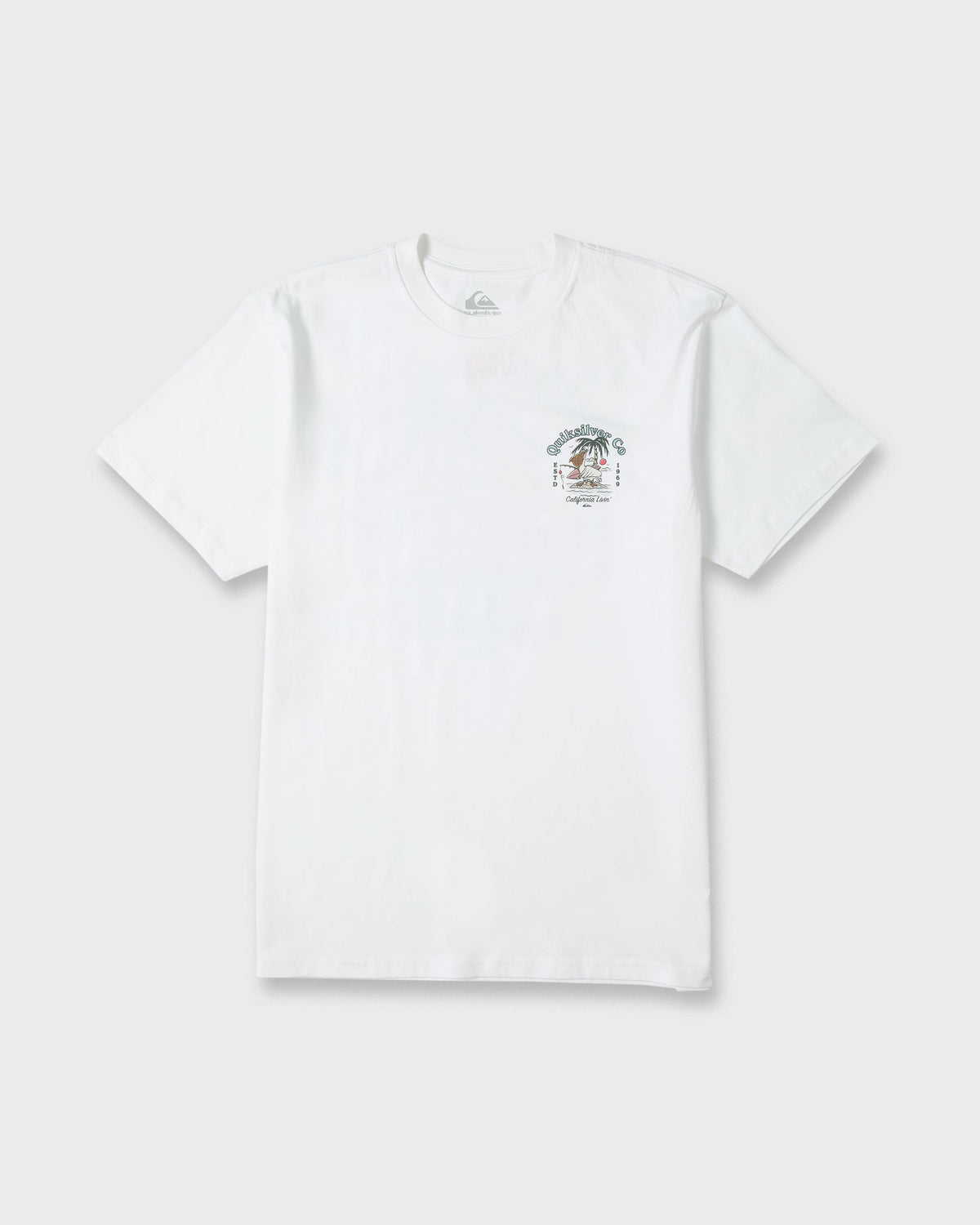 California Pelican Island Classic Short Sleeve Knit T-Shirt - White