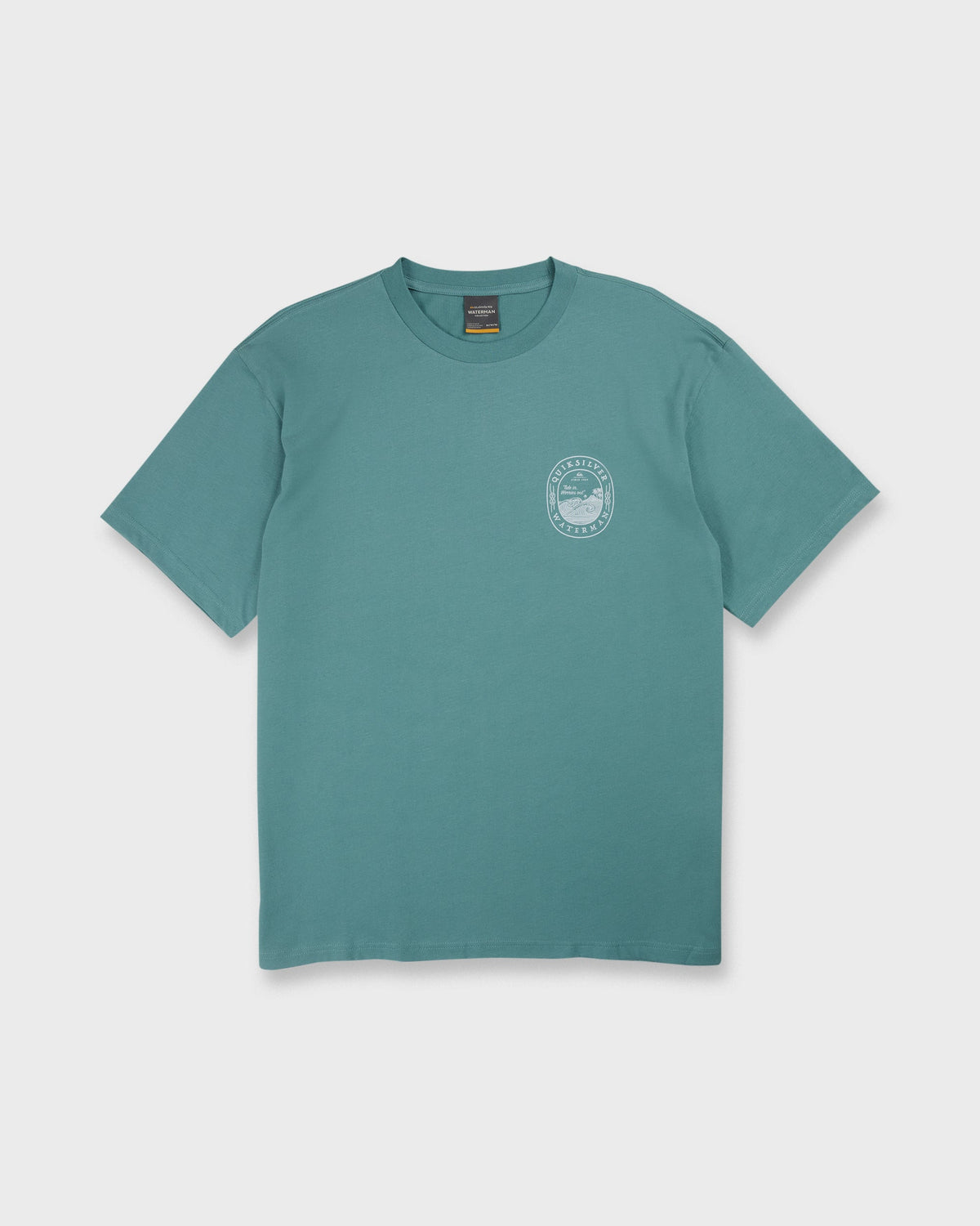 Waterman Worries Out Short Sleeve Cotton T-Shirt - North Atlantic
