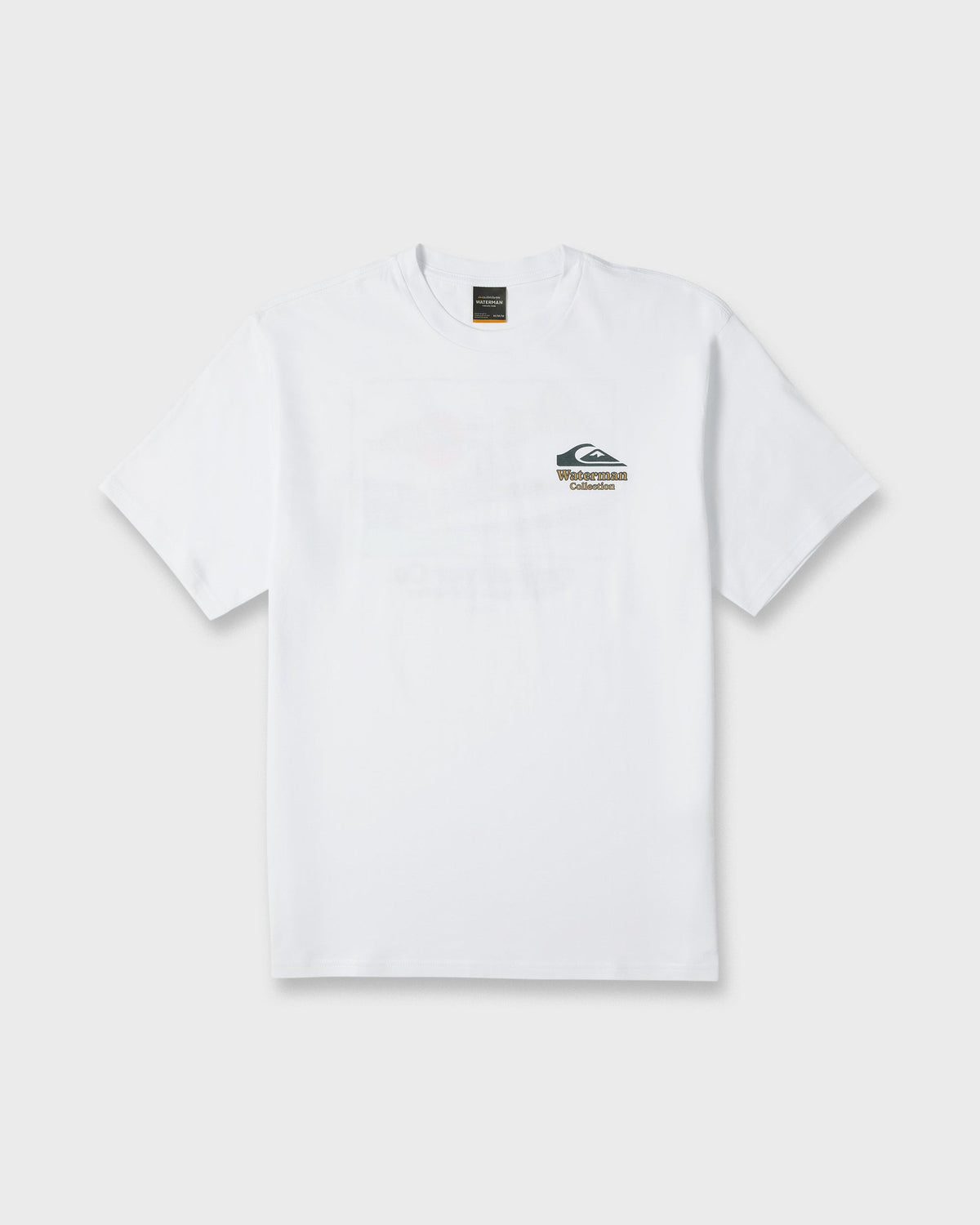 Waterman Seabound Short Sleeve Cotton T-Shirt - White