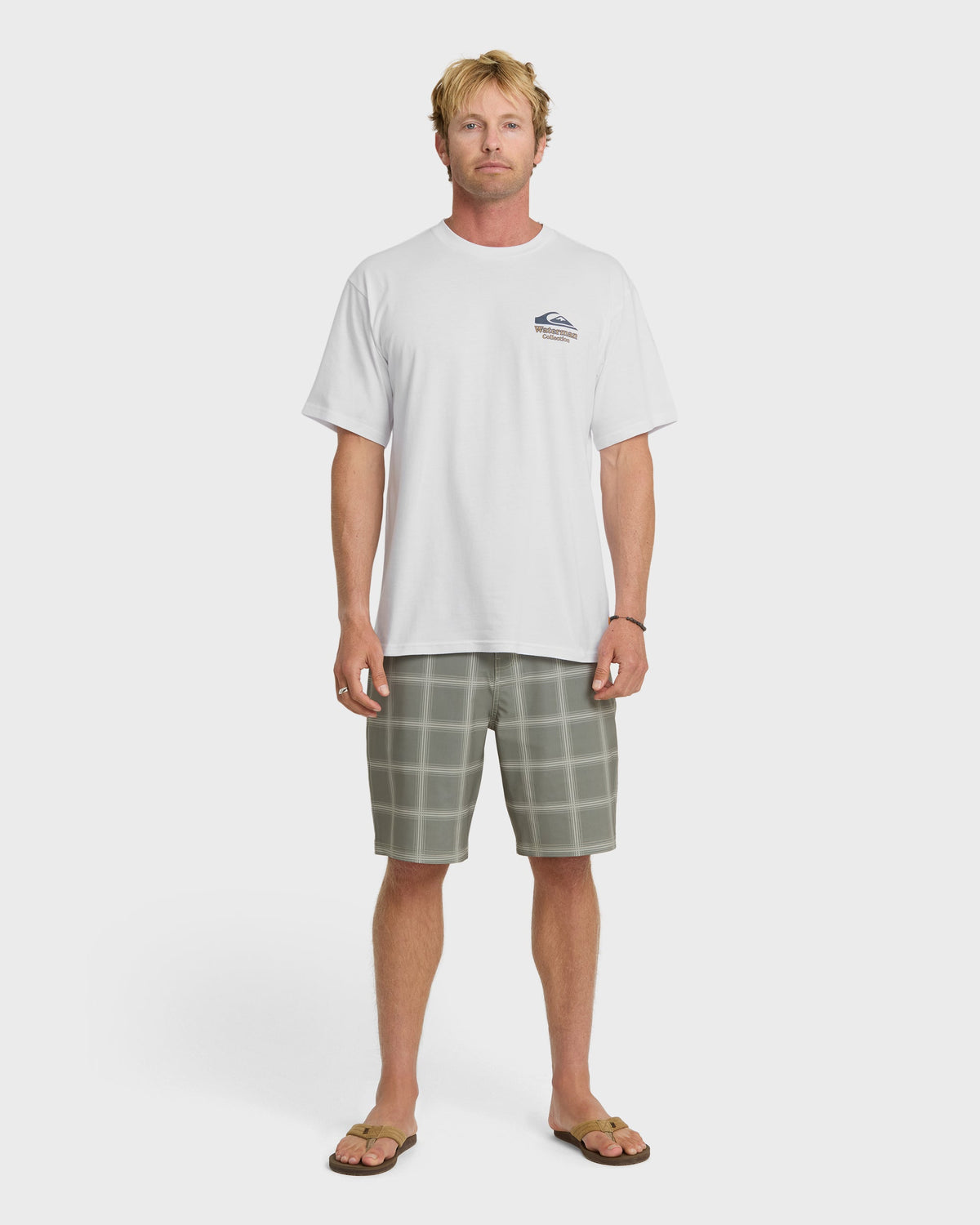 Waterman Seabound Short Sleeve Cotton T-Shirt - White