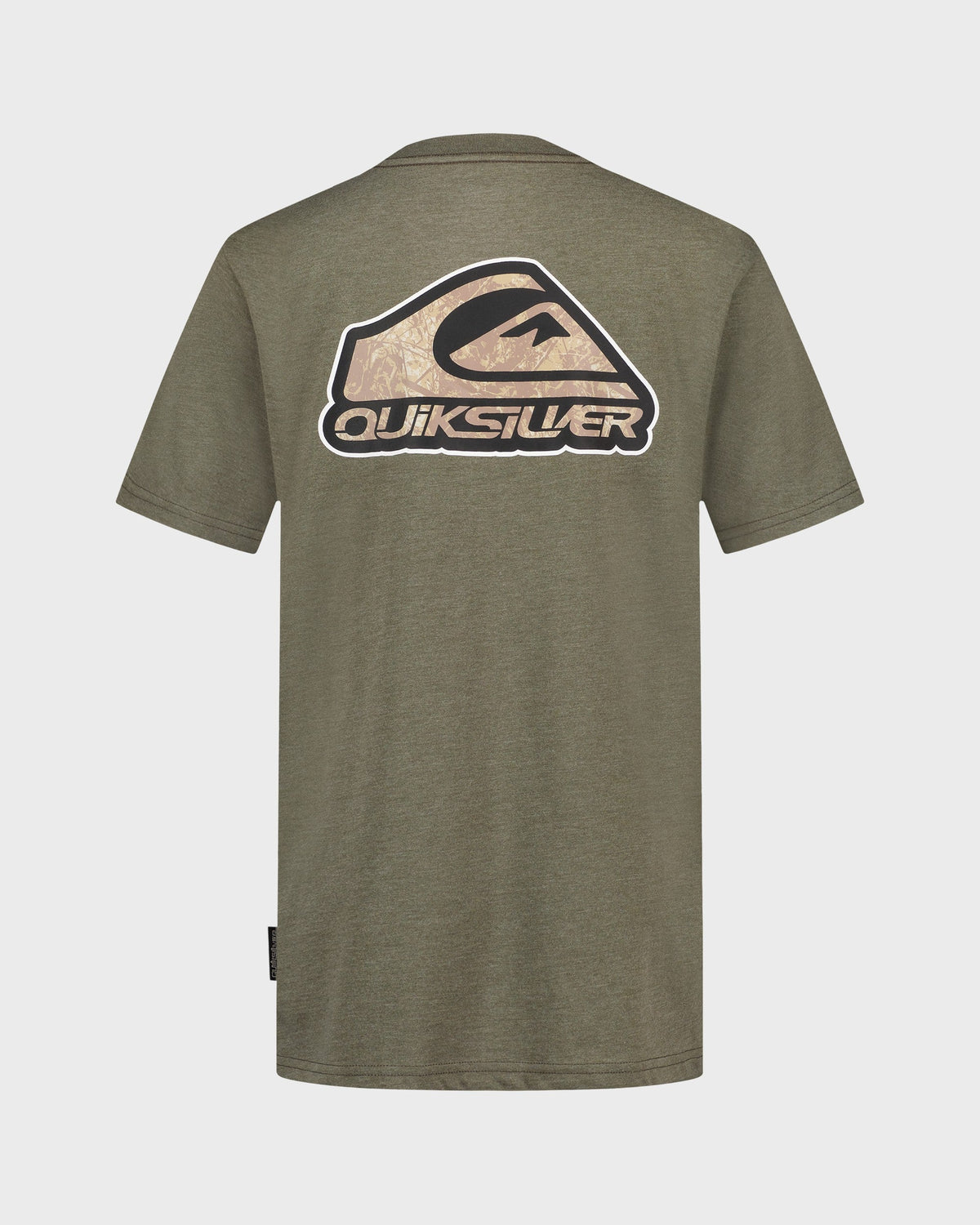Boys Camo Wordmark Short Sleeve T-Shirt
