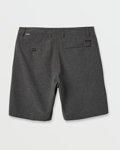 Union Heather 20" Amphibian Hybrid Shorts - Black