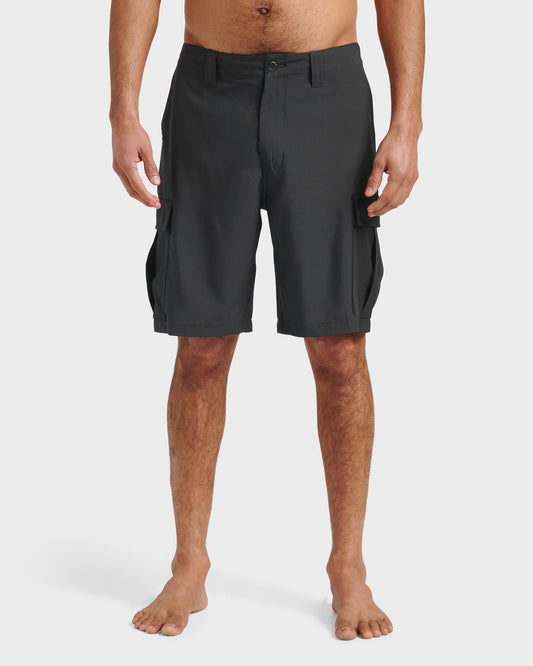 Union Amphibian Cargo 20" Hybrid Short - Black
