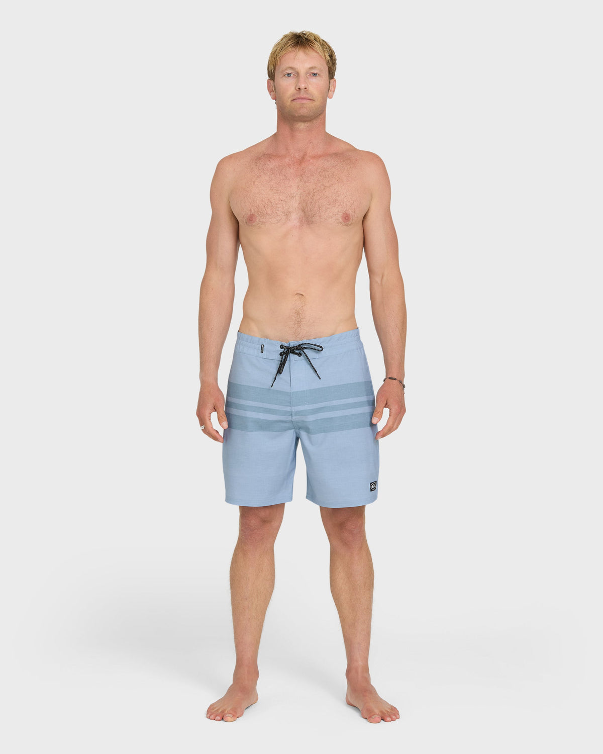 Surfsilk Street Trunk Stripe 18" Boardshorts - Skyway
