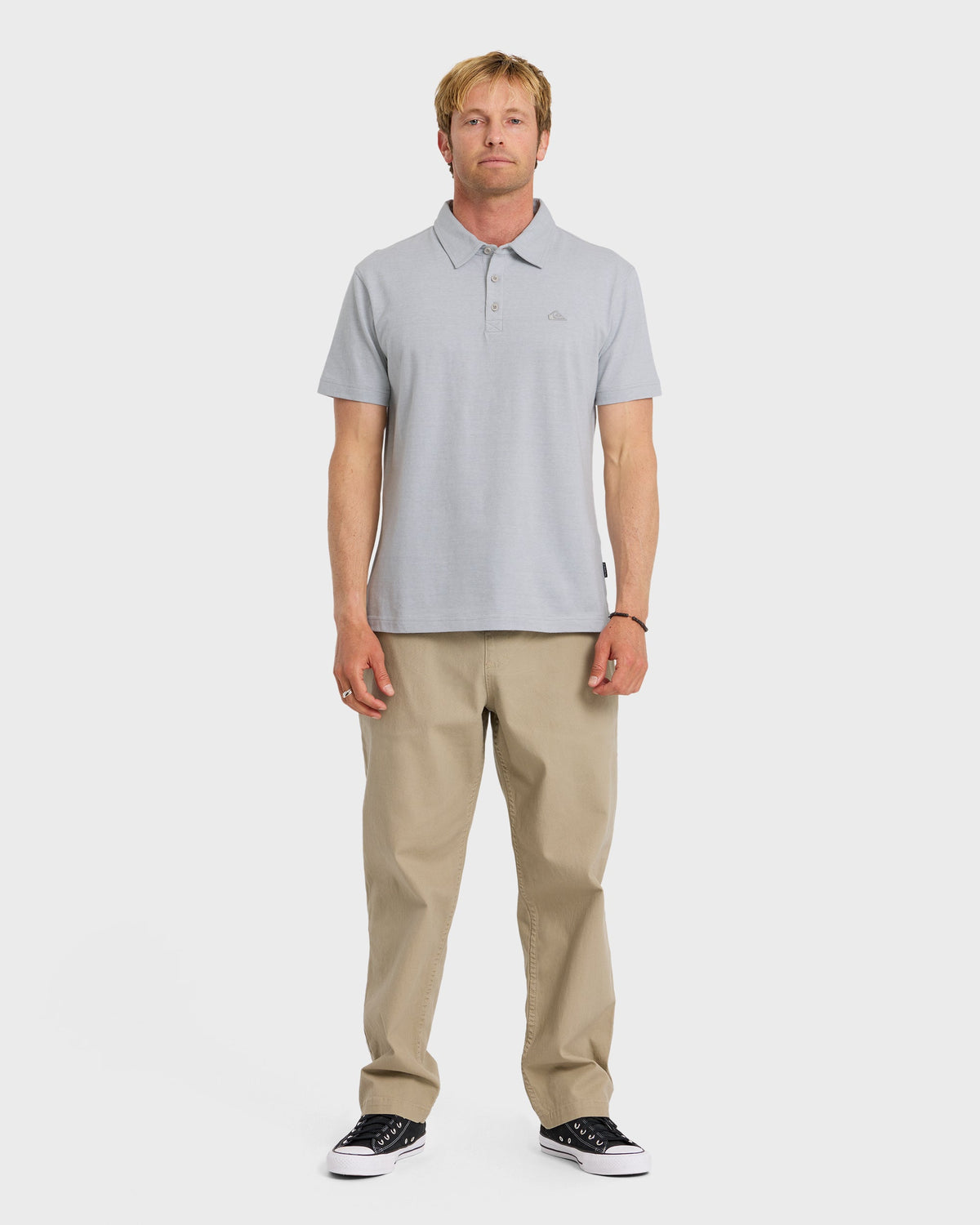 Sunset Cruise Polo Shirt - Smoked Gray