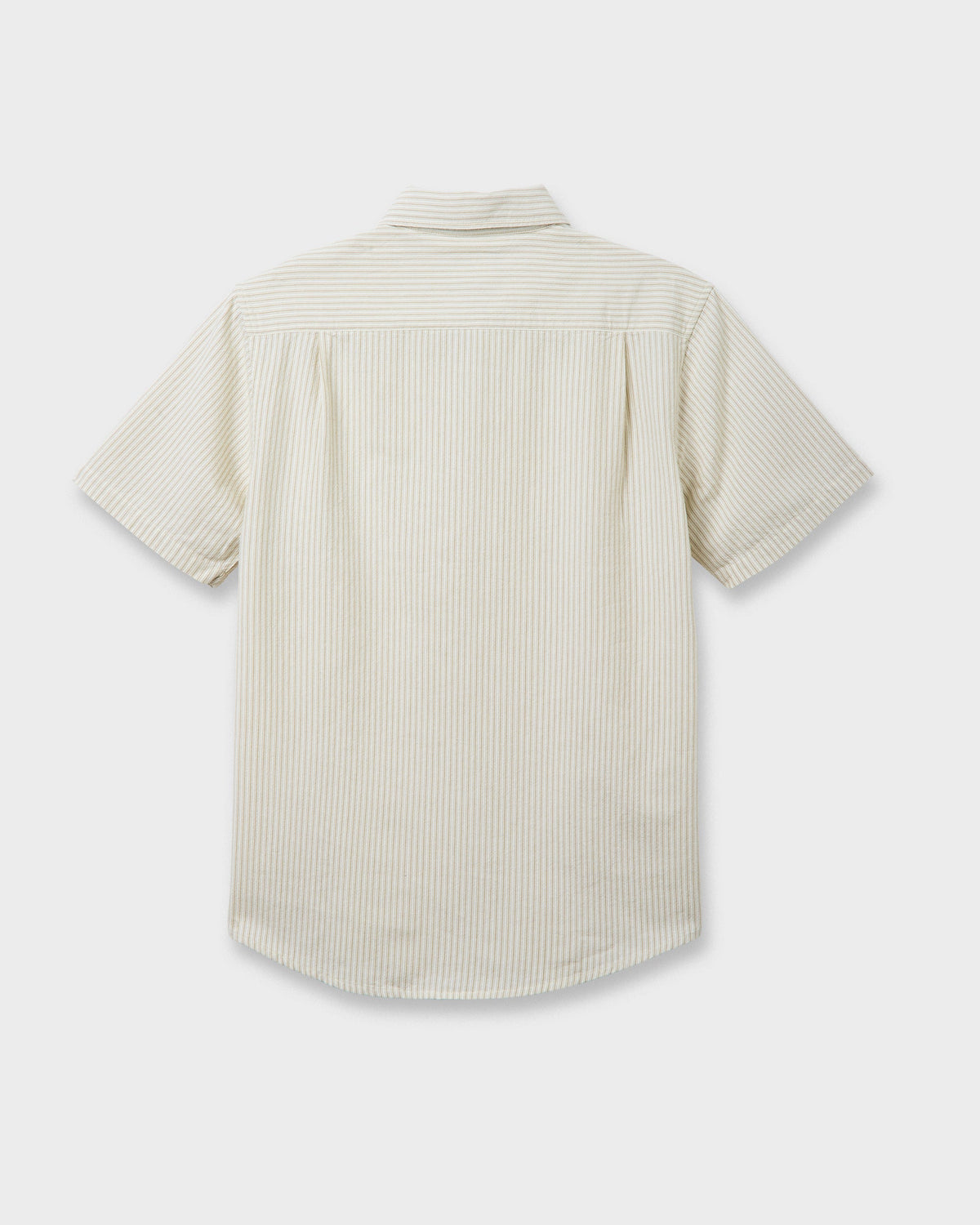 Oxford Stripe Classic Short Sleeve Shirt - Moonstruck