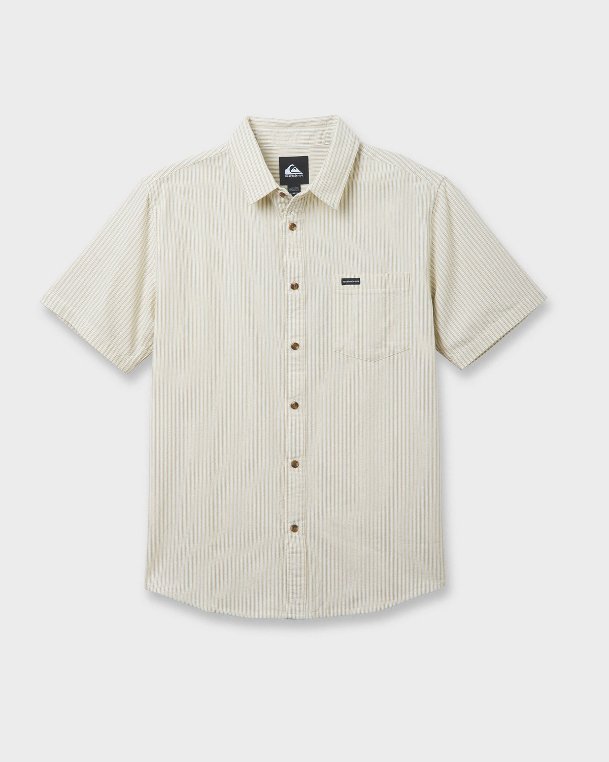 Oxford Stripe Classic Short Sleeve Shirt - Moonstruck