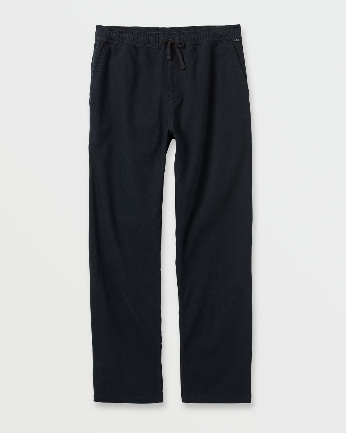 Stretch Canvas Beach Pants - Black