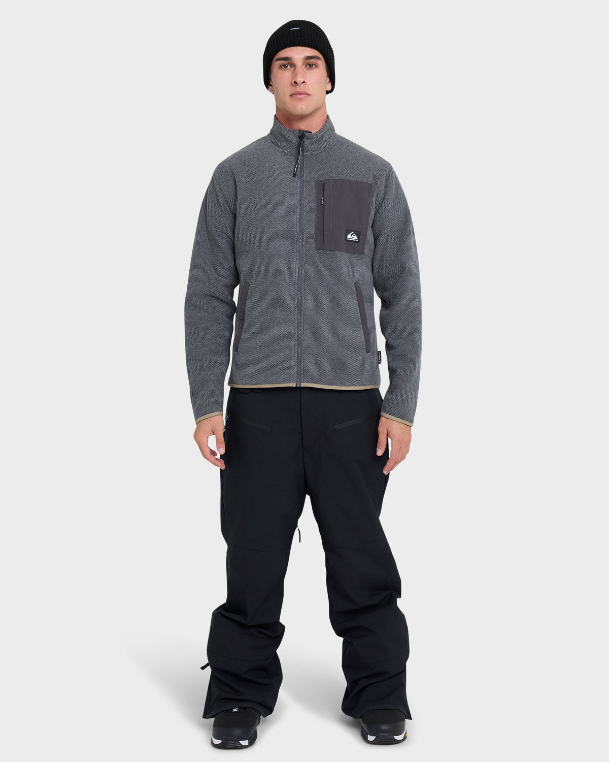 Aker Full Zip Technical Fleece - Quarry
