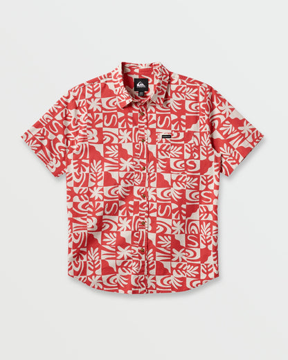 Terra Classic Stretch Short Sleeve Shirt - Mineral Red