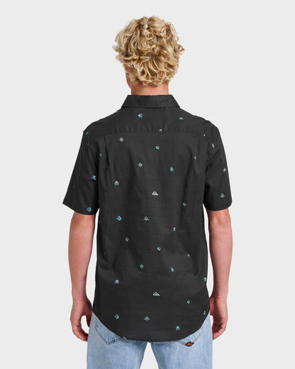 Mini Dimensions Classic Short Sleeve Shirt - Black