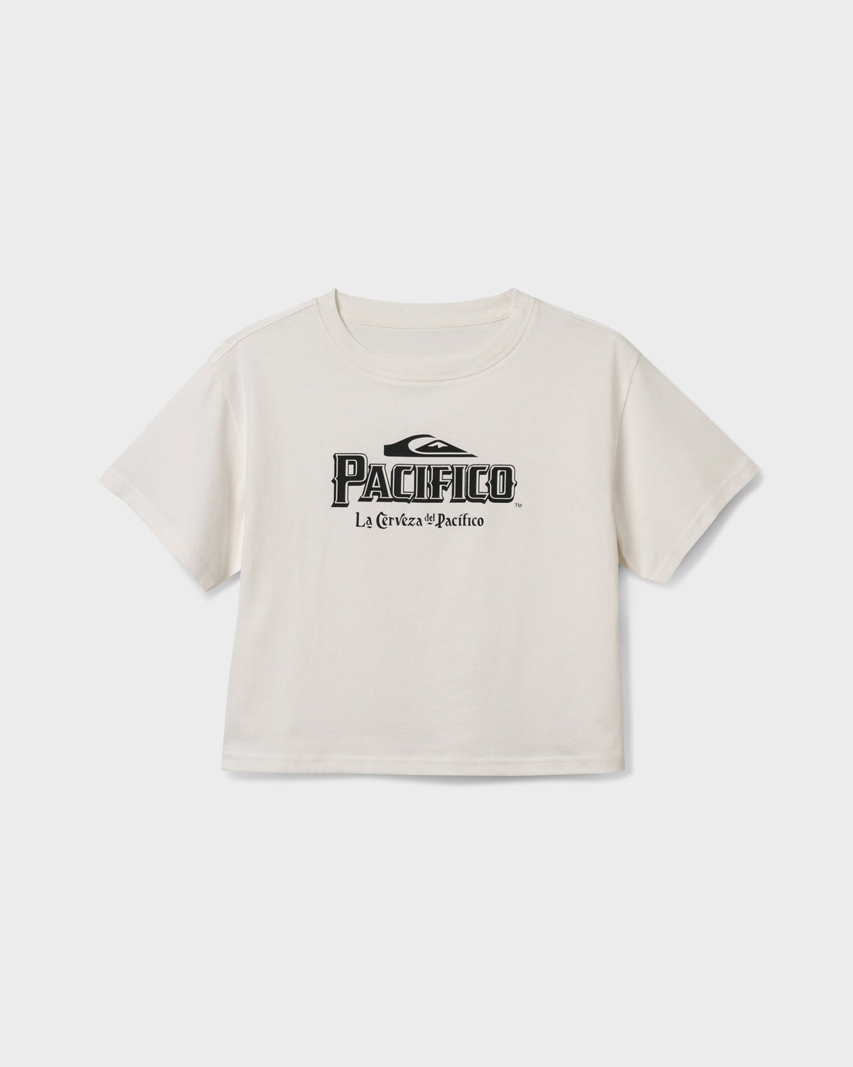 Quiksilver X Pacifico Cropped Boyfriend T-Shirt