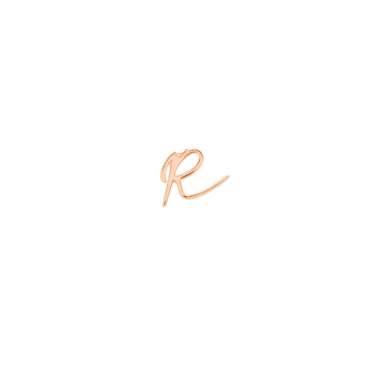 Made Mine Charms - Script Initial Charms (Rose Gold)