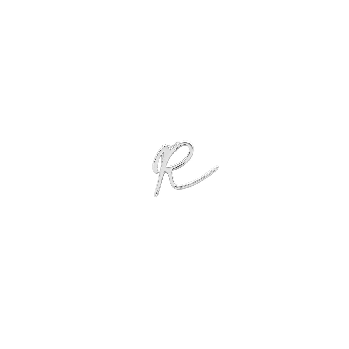 Made Mine Script Letter Bracelet (Silver) - NN