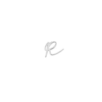 Made Mine Script Letter Bracelet (Silver) - NN