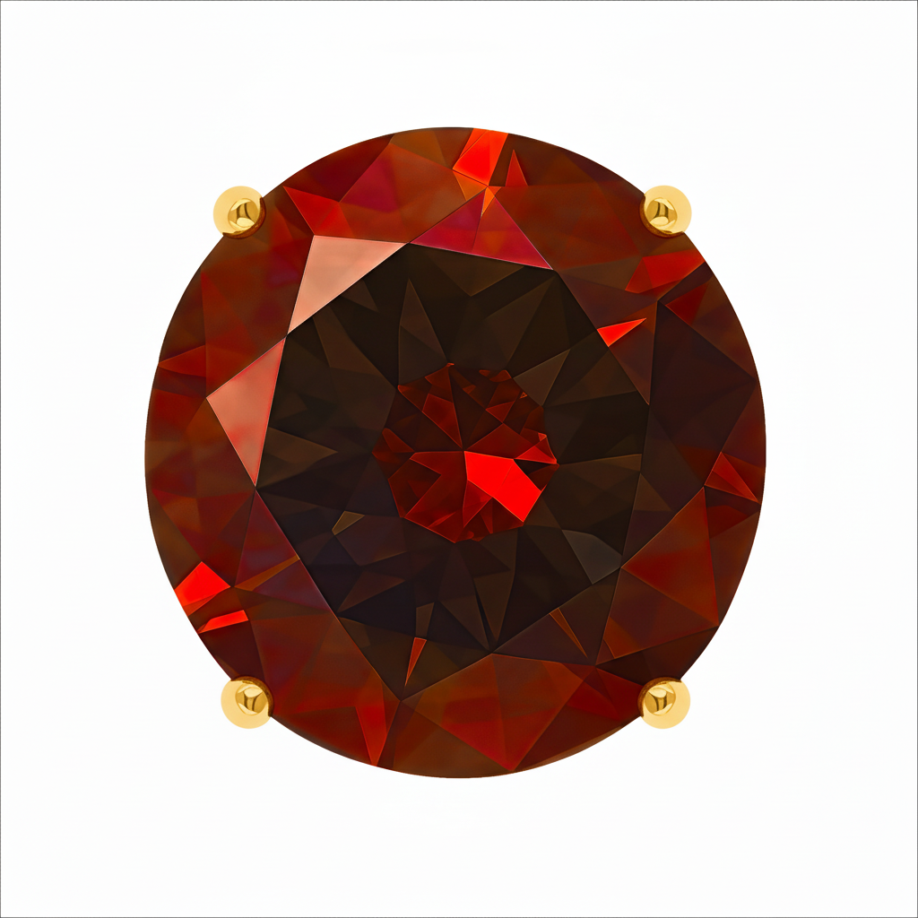Round Cut Birthstone