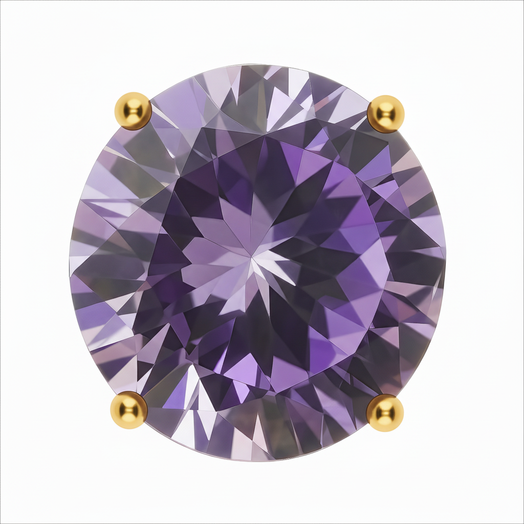 Round Cut Birthstone