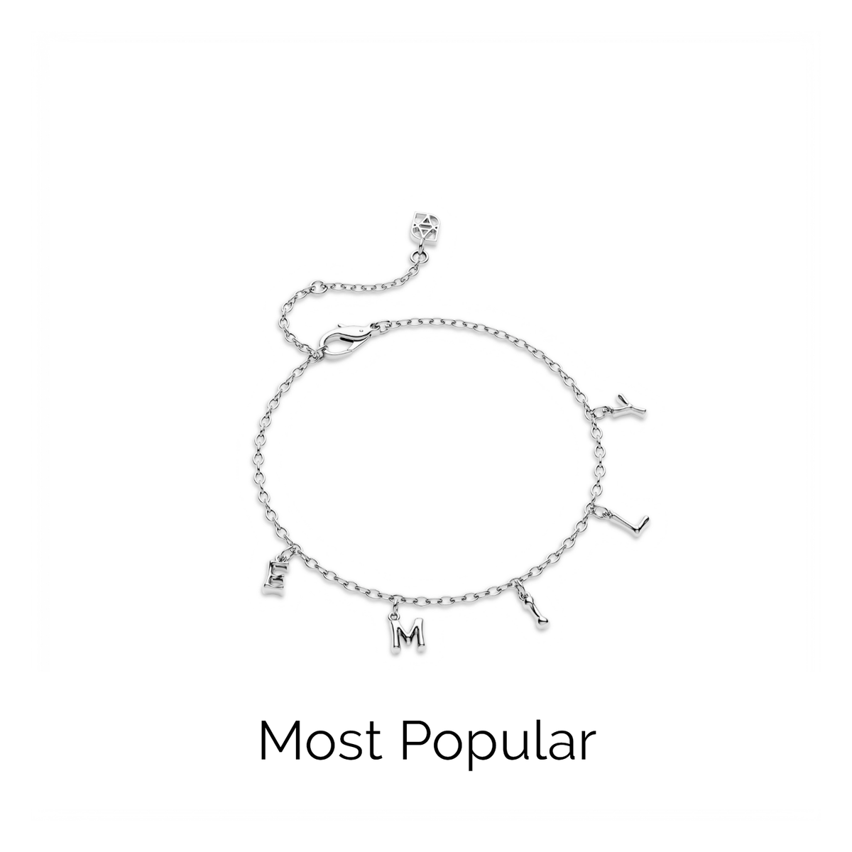 Made Mine Fine Name Bracelet (Silver)