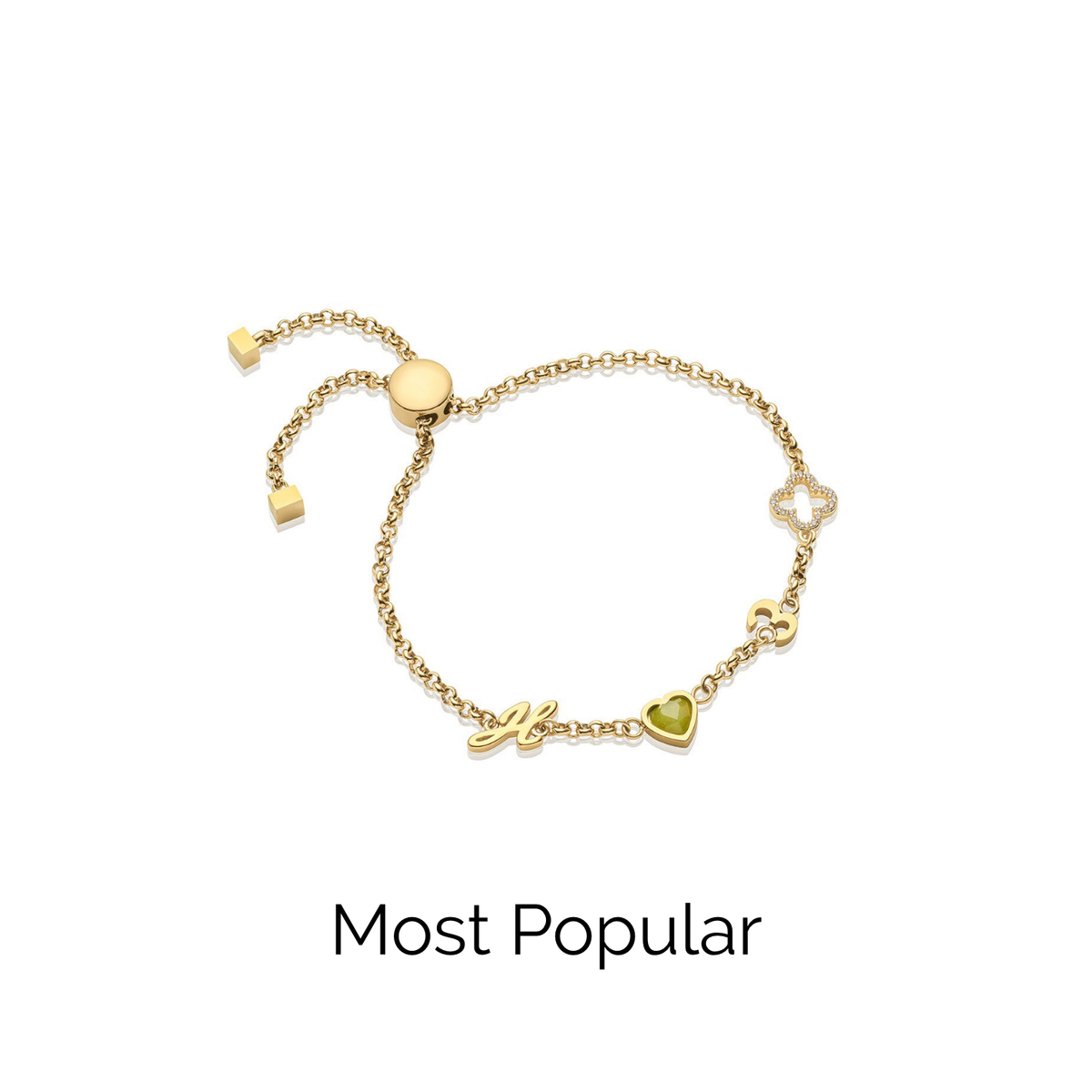 Made Mine Charm Bracelet (Gold)