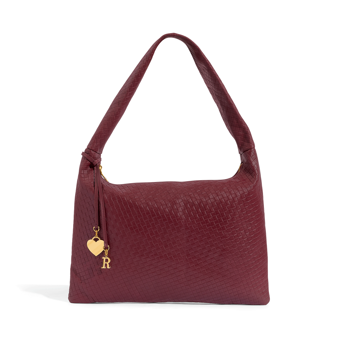 Milan Leather Bag (Burgundy)