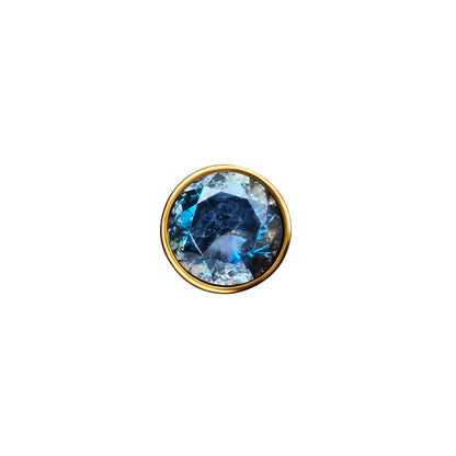 Mini Birthstone Charm (Gold)