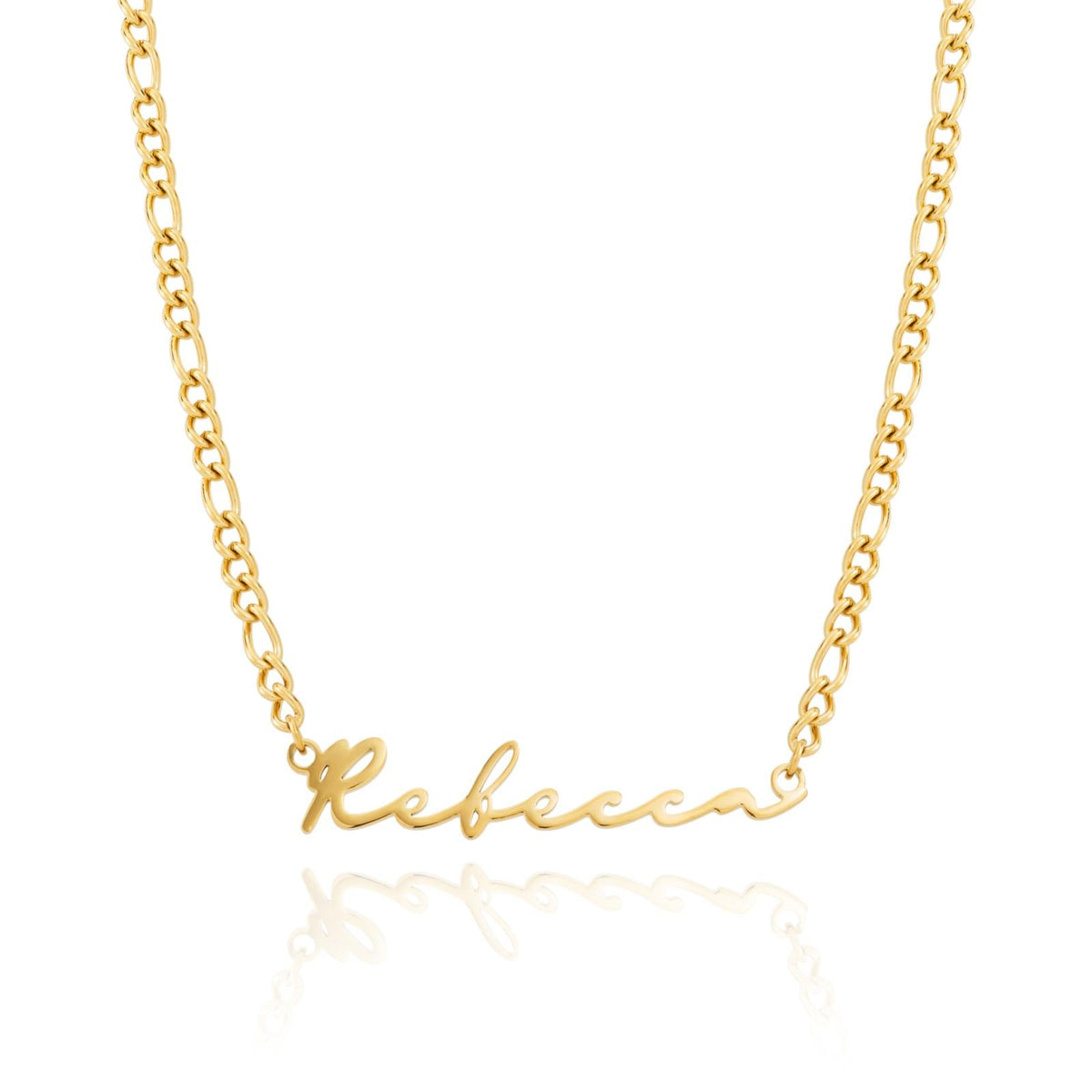 Signature Name Necklace - Gold