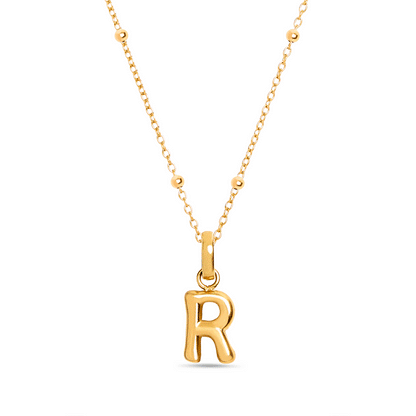 Ocean Pendant Necklace (Gold)