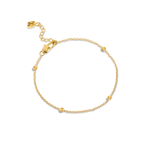 Sphere Chain Bracelet (Gold)