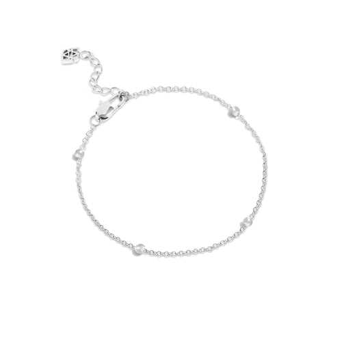 Sphere Chain Bracelet (Silver)